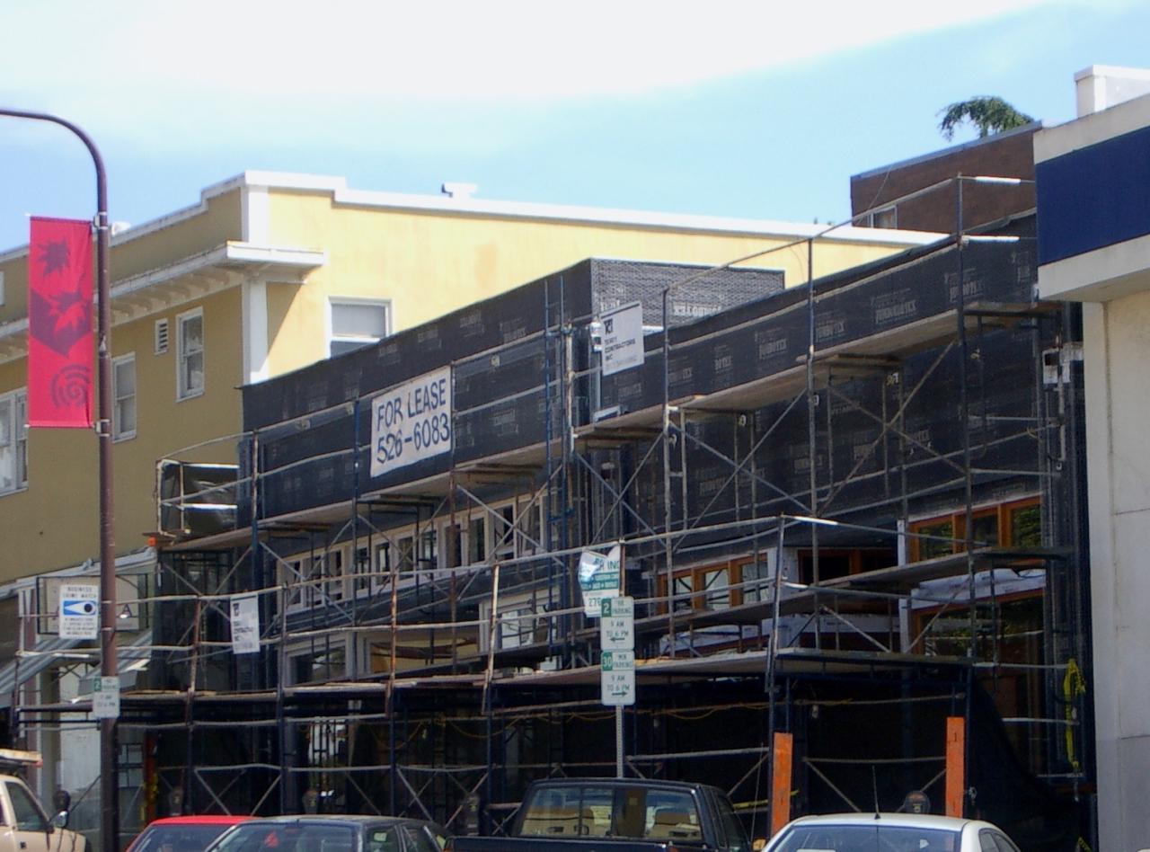 The Dell Construction Company LLC - Solano Avenue Store Fronts